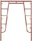 5'Wx6'7H PA Style Waco Red Walk-Thru Frame